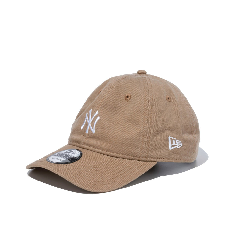 9THIRTY ウォッシュドコットン ニューヨーク・ヤンキース カーキ - 13059313-OSFM | NEW ERA ニューエラ公式オンラインストア