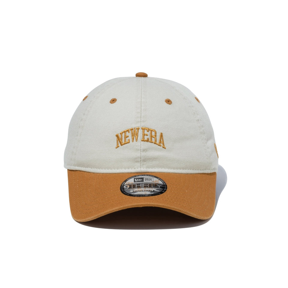 9THIRTY Duck Canvas ダックキャンバス NEW ERA アーチロゴ ストーン ライトブロンズバイザー - 13516020-OSFM | NEW ERA ニューエラ公式オンラインストア