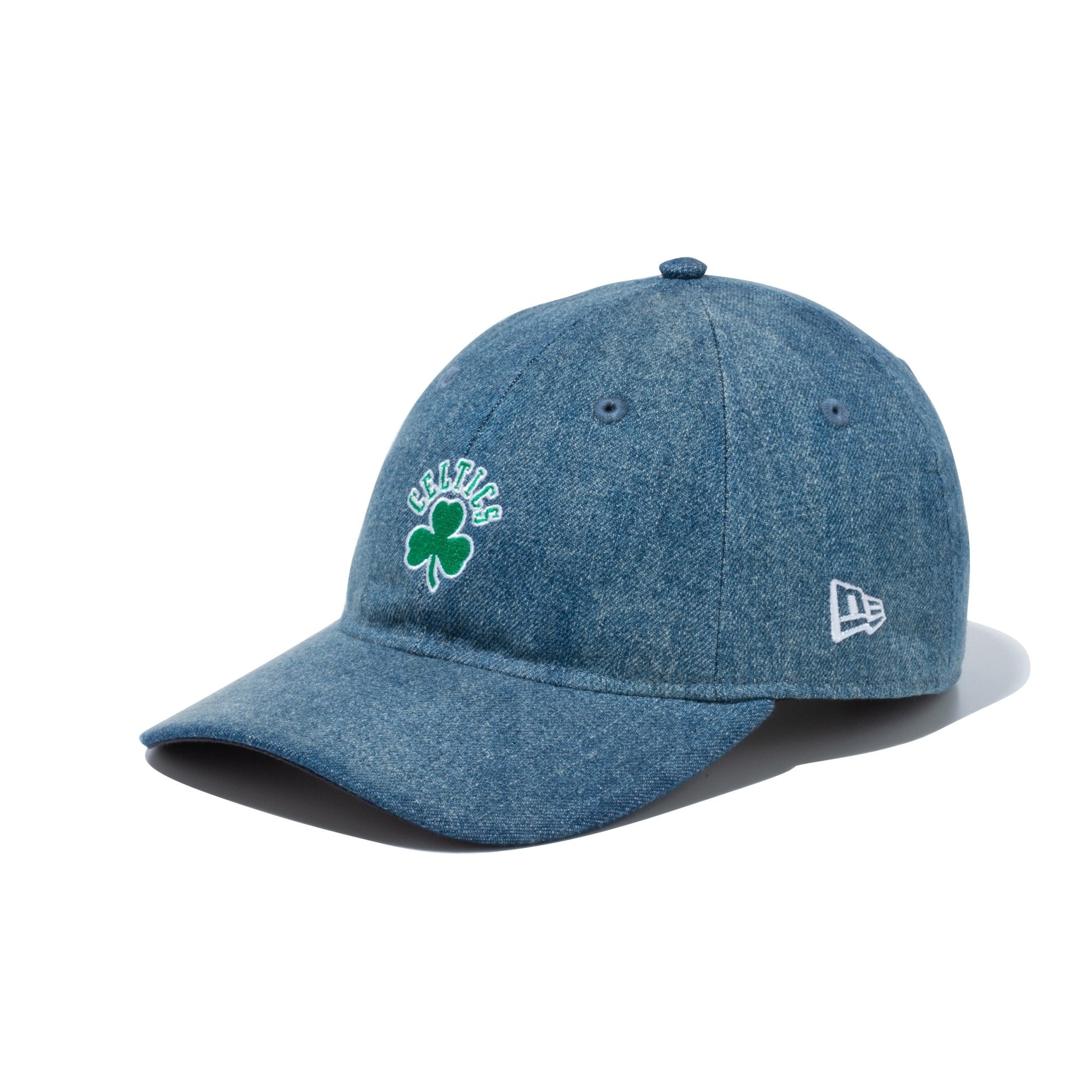 ニューエラ NBA オールオーバーロゴ 9FIFTY キャップ デニム - キャップ