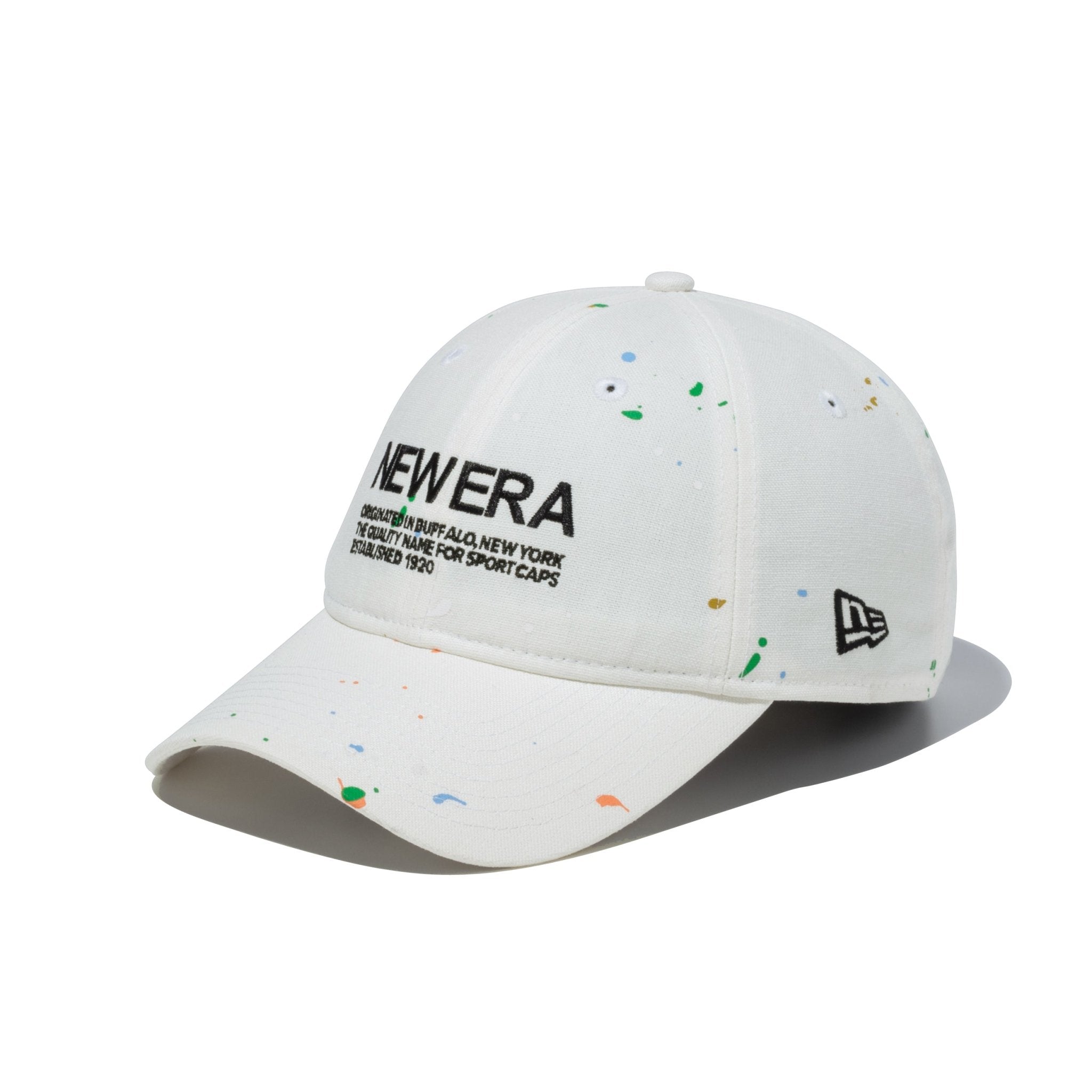 9THIRTY Splash Paint スプラッシュペイント NEW ERA アイボリー