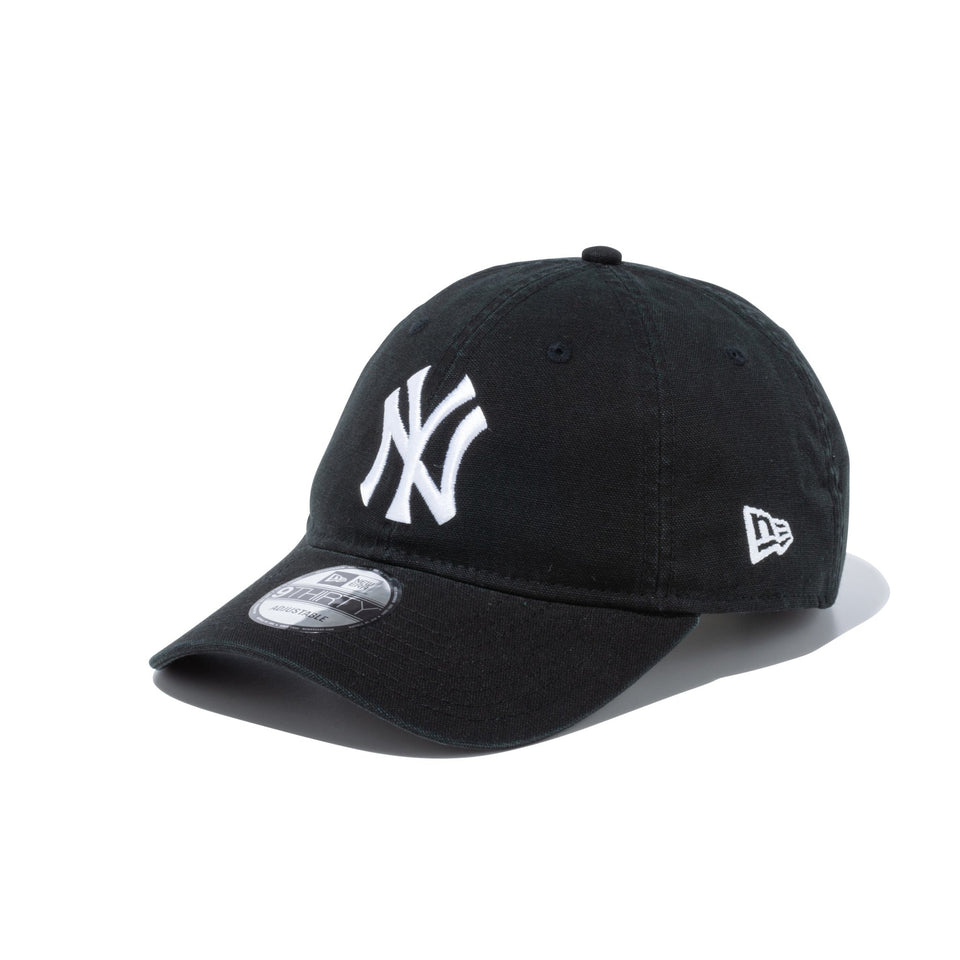 9THIRTY Washed Duck ニューヨーク・ヤンキース ブラック - 13515995-OSFM | NEW ERA ニューエラ公式オンラインストア