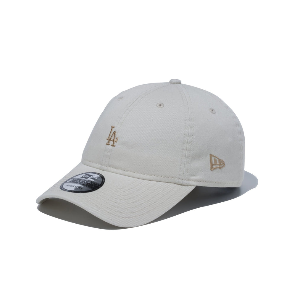 9TWENTY ミニロゴ ロサンゼルス・ドジャース アイボリー × ベージュ - 12513954-OSFA | NEW ERA ニューエラ公式オンラインストア