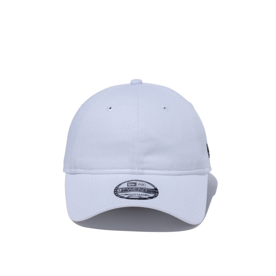 9TWENTY ロングバイザー ノンウォッシュコットン ベーシック ホワイト × ブラック - 13562170-OSFM | NEW ERA ニューエラ公式オンラインストア