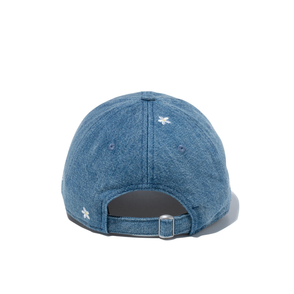 9TWENTY Floral Pattern NEW ERA NEW YORK ウォッシュドデニム - 13516067-OSFM | NEW ERA ニューエラ公式オンラインストア