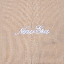 9TWENTY Micro Corduroy マイクロコーデュロイ NewEra ミニロゴ ベージュ - 13328459-OSFM | NEW ERA ニューエラ公式オンラインストア