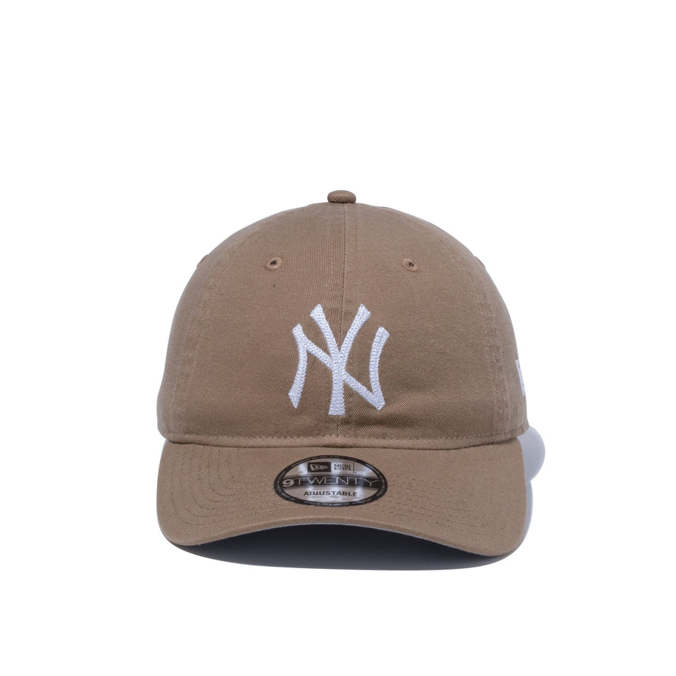 9TWENTY MLB Chain Stitch チェーンステッチ ニューヨーク・ヤンキース カーキ - 13328439-OSFM | NEW ERA ニューエラ公式オンラインストア