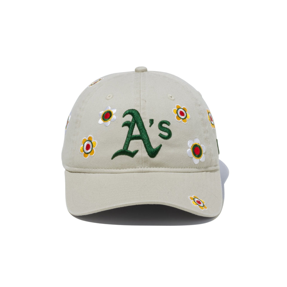 9TWENTY MLB Flower Embroidery オークランド・アスレチックス ストーン - 13751065-OSFM | NEW ERA ニューエラ公式オンラインストア