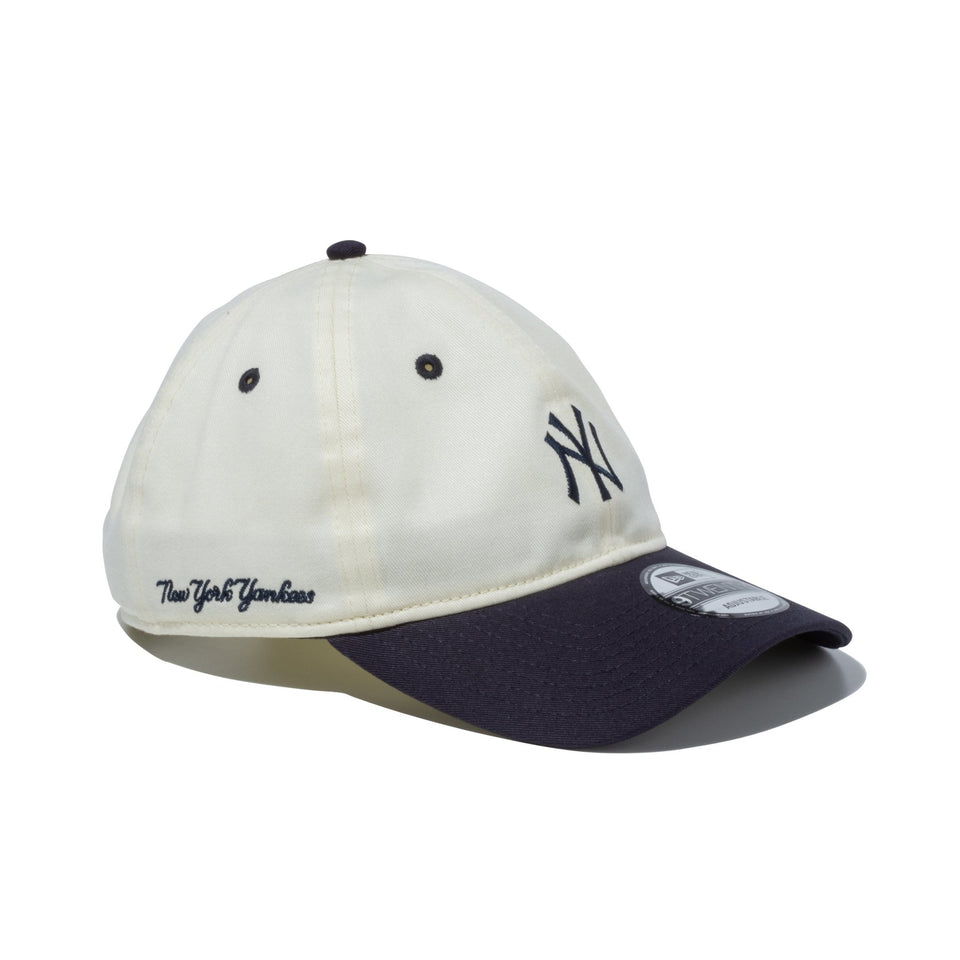 9TWENTY MLB Side Logo ニューヨーク・ヤンキース ミニロゴ クローム