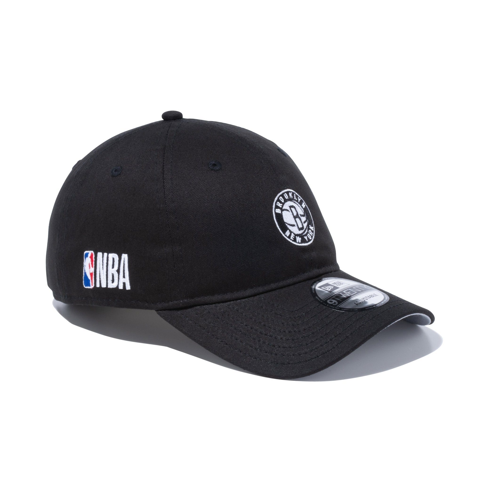 9TWENTY NBA Mid Logo ブルックリン・ネッツ ブラック - ニューエラ