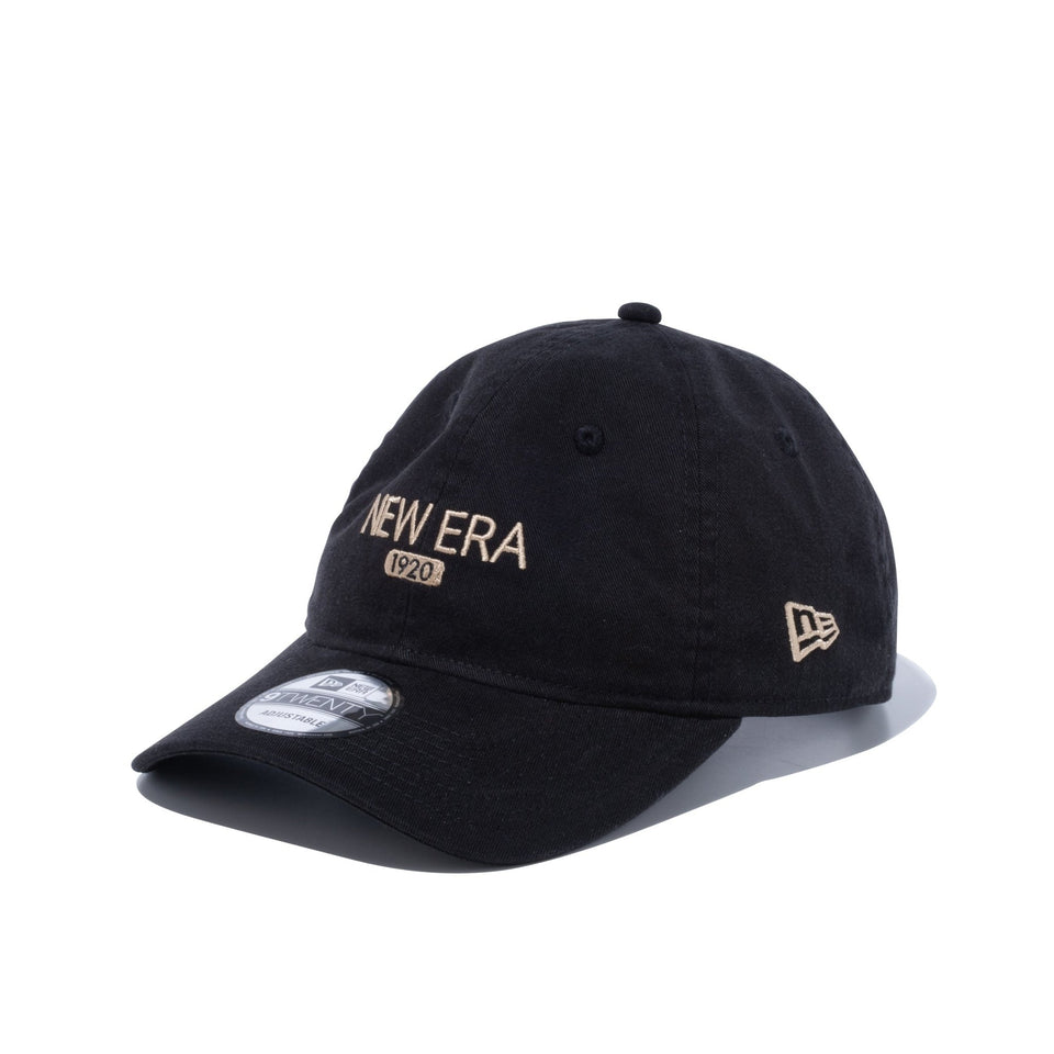 9TWENTY New Era 1920 ブラック × ベージュ - 13328421-OSFM | NEW ERA ニューエラ公式オンラインストア