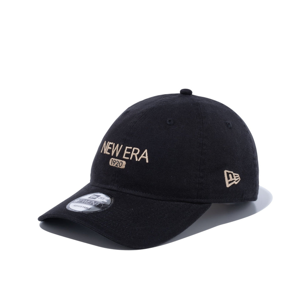 9TWENTY New Era 1920 ブラック × ベージュ - 13328421-OSFM | NEW ERA ニューエラ公式オンラインストア