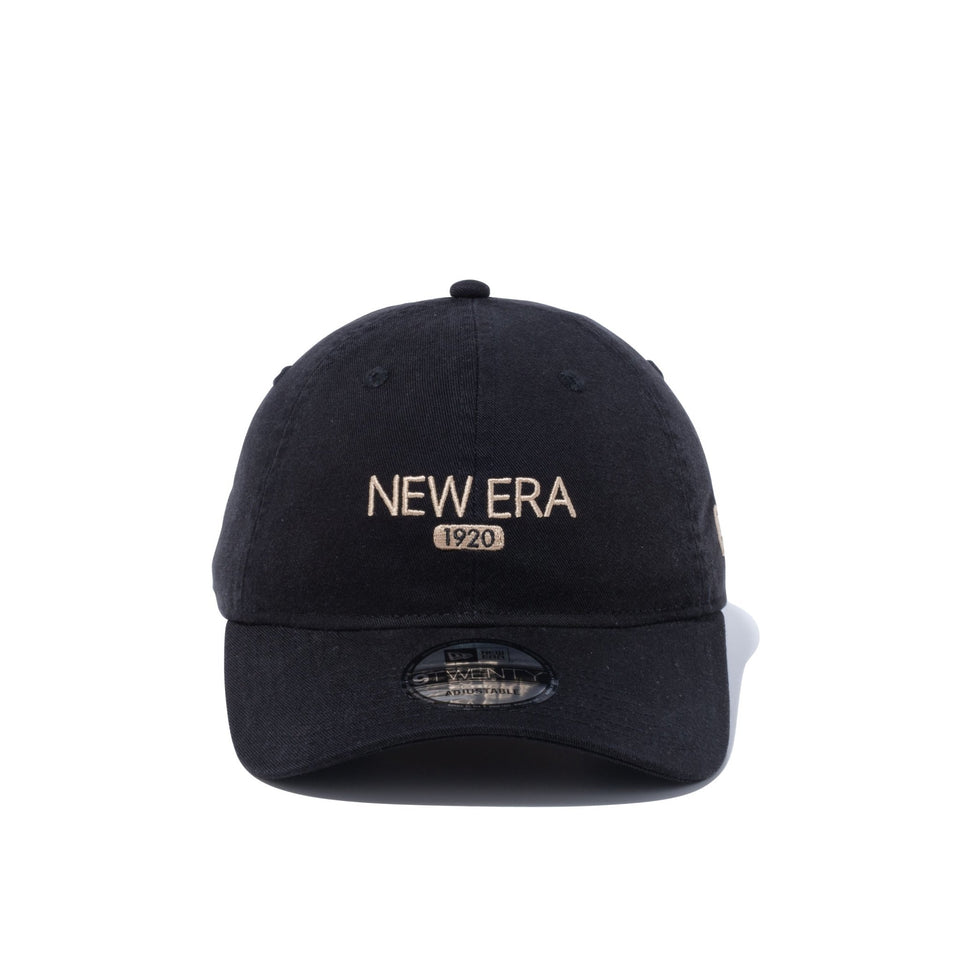 9TWENTY New Era 1920 ブラック × ベージュ - 13328421-OSFM | NEW ERA ニューエラ公式オンラインストア