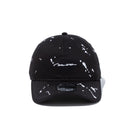 9TWENTY Splash Embroidery スプラッシュエンブロイダリー スクリプトロゴ ブラック × スノーホワイト - 13516045-OSFM | NEW ERA ニューエラ公式オンラインストア