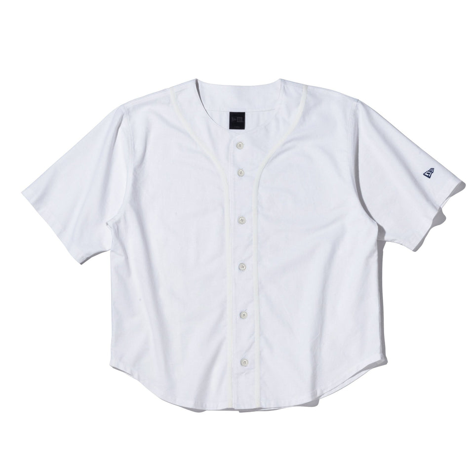 半袖 ベースボールシャツ BLACK LABEL SS23 ホワイト | ニューエラ
