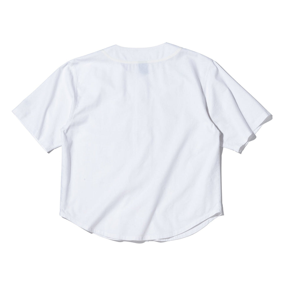 半袖 ベースボールシャツ BLACK LABEL SS23 ホワイト | ニューエラ 