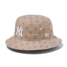 Bucket01 MLB Jacquard ニューヨーク・ヤンキース ベージュ - 13515807-SM | NEW ERA ニューエラ公式オンラインストア