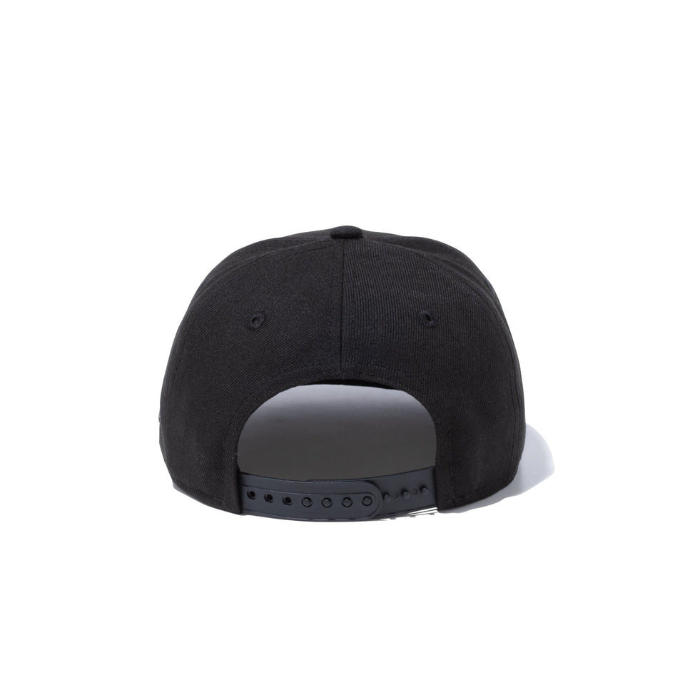 Child 9FIFTY ワードマークロゴ ブラック × ホワイト - 13552048-CHLD | NEW ERA ニューエラ公式オンラインストア