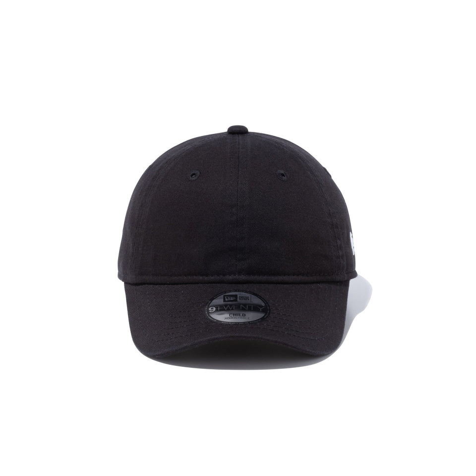 Child 9TWENTY ウォッシュドコットン ベーシック ブラック × ホワイト - 13552053-CHLD | NEW ERA ニューエラ公式オンラインストア