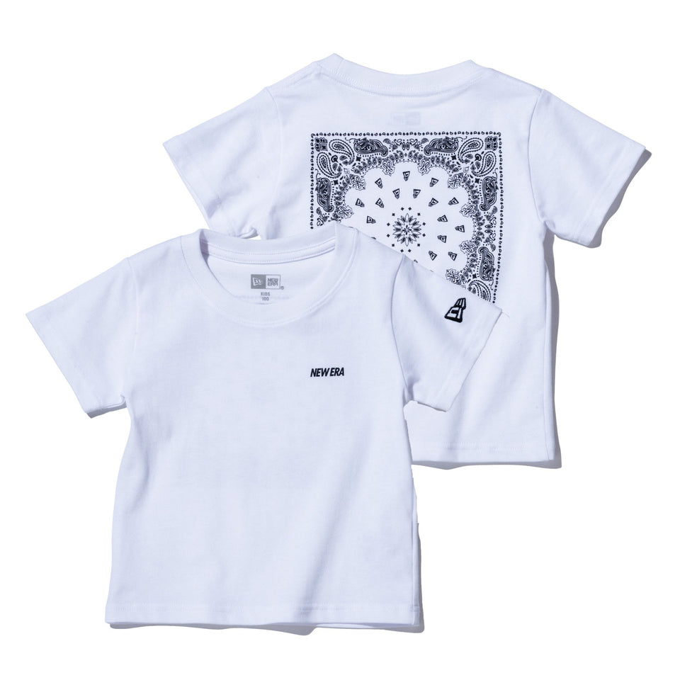 Child 半袖 コットン Tシャツ ペイズリー ホワイト - 13773418-90 | NEW ERA ニューエラ公式オンラインストア