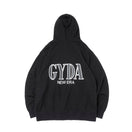 裏毛 オーバーサイズド プルオーバーフーディー GYDA ジェイダ ロゴ ブラック - 13330908-S | NEW ERA ニューエラ公式オンラインストア