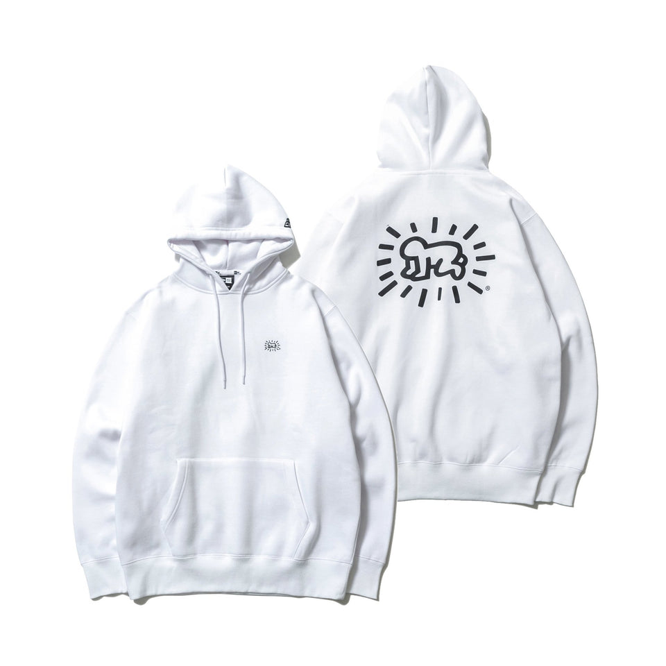 裏起毛 スウェット プルオーバー フーディー Keith Haring キース・へ