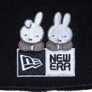 Kid's ベーシック カフニット miffy ミッフィー ボックスロゴ ブラック - 13327800-OSFM | NEW ERA ニューエラ公式オンラインストア