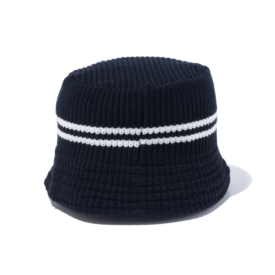 ニットバケット Knit Bucket ライン ブラック - 13750565-OSFM | NEW ERA ニューエラ公式オンラインストア