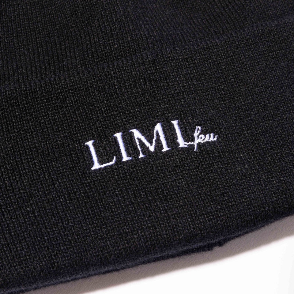 カフニット LIMI feu リミ フゥ オフィシャルロゴ ブラック × ホワイト