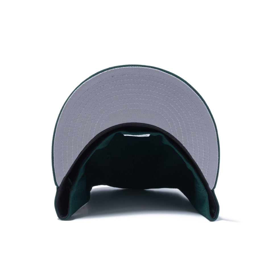 LP 59FIFTY Gray Under Visor オークランド・アスレチックス ダークグリーン グレーアンダーバイザー - 13750550-700 | NEW ERA ニューエラ公式オンラインストア