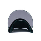 LP 59FIFTY Gray Under Visor オークランド・アスレチックス ダークグリーン グレーアンダーバイザー - 13750550-700 | NEW ERA ニューエラ公式オンラインストア