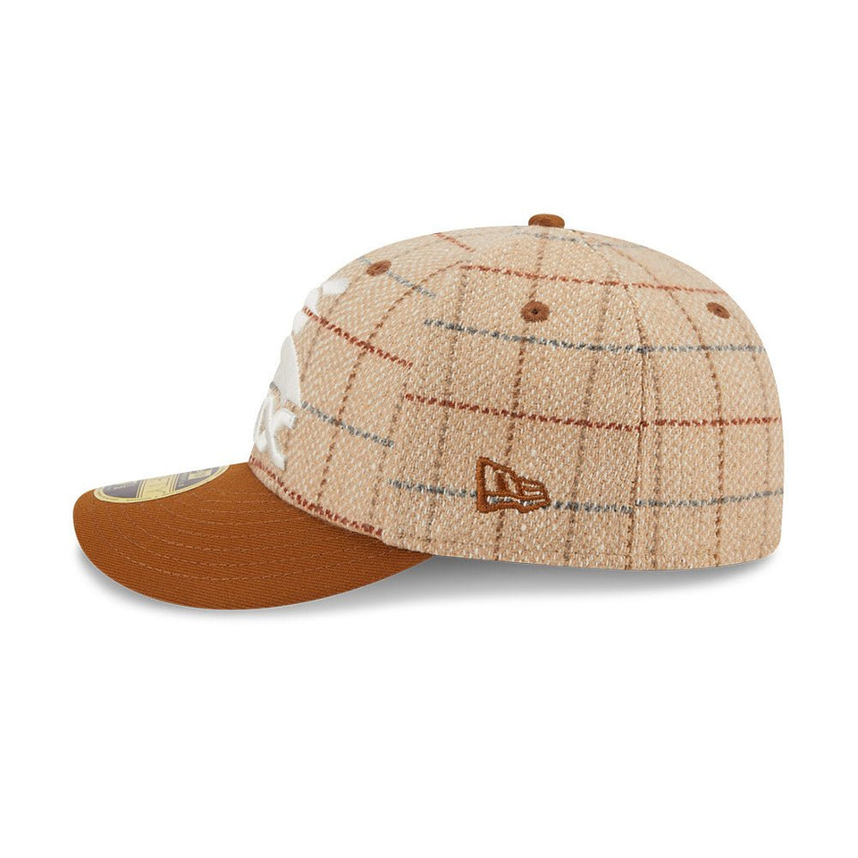 LP 59FIFTY Herringbone Check シカゴ・ホワイトソックス ヘリンボーンチェック ベージュ