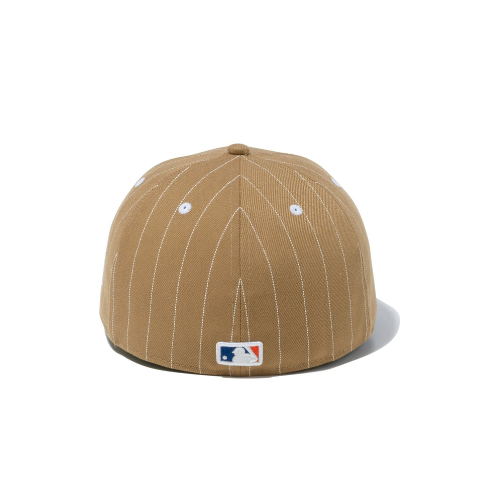 LP 59FIFTY MLB Pinstripe ニューヨーク・メッツ カーキ | ニューエラ