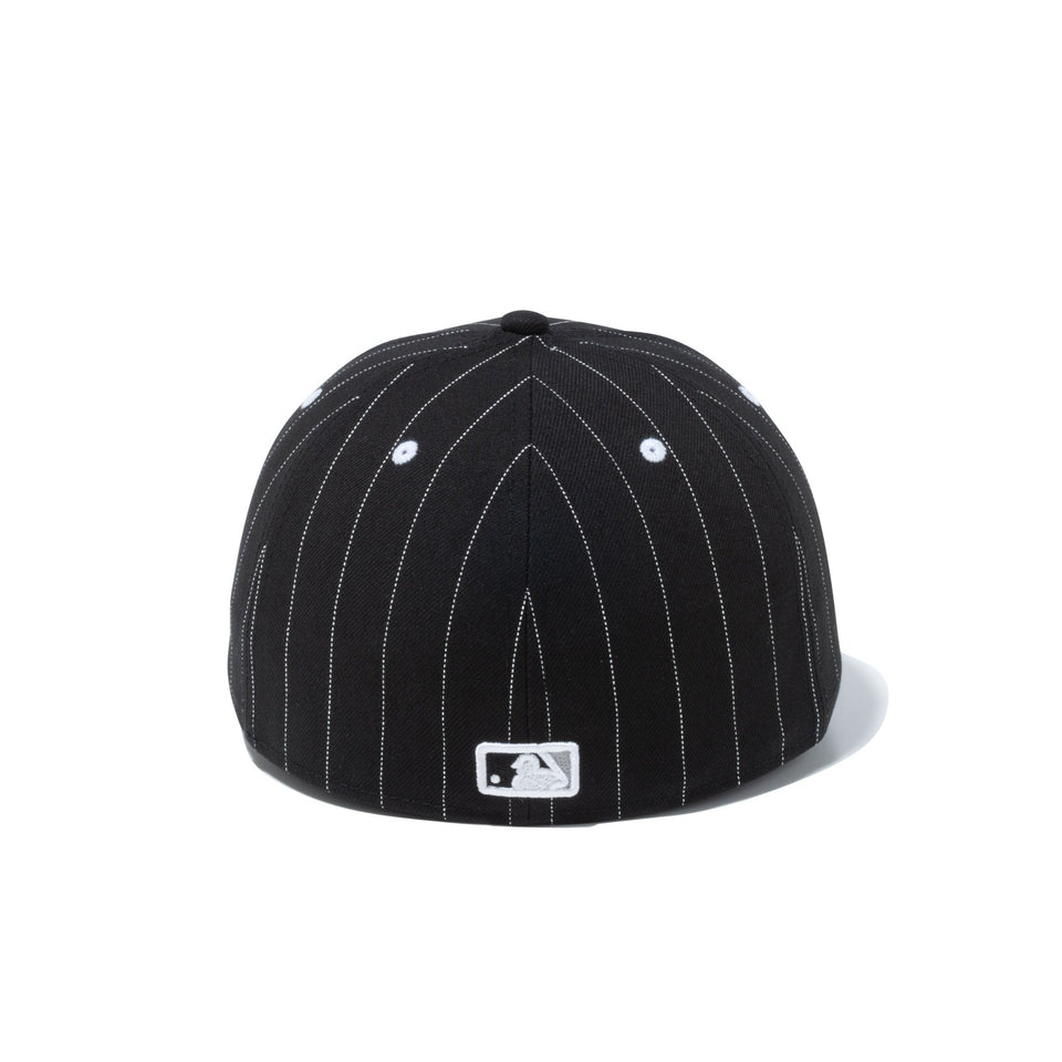 LP 59FIFTY MLB Pinstripe シカゴ・ホワイトソックス ブラック | ニューエラオンラインストア