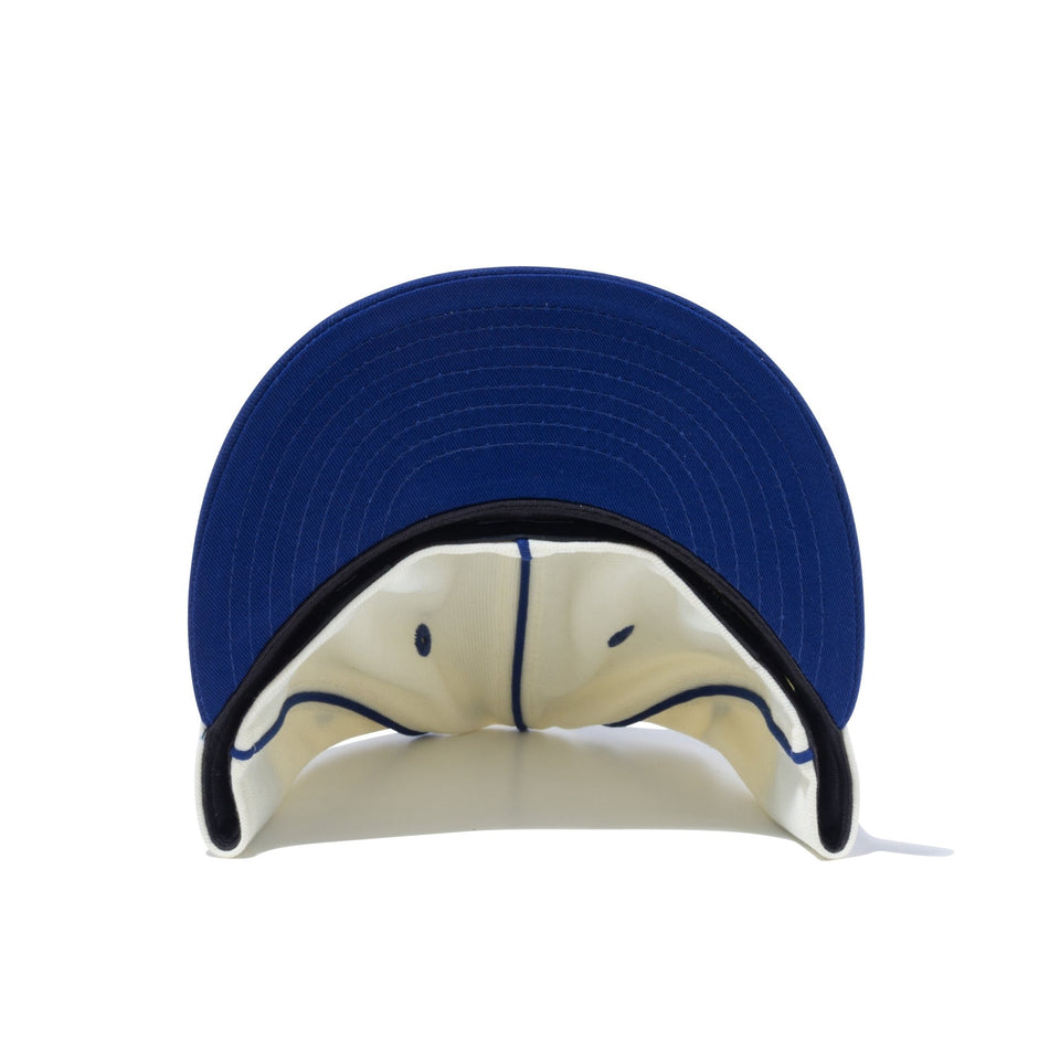 LP 59FIFTY MLB Piping ロサンゼルス・ドジャース クロームホワイト