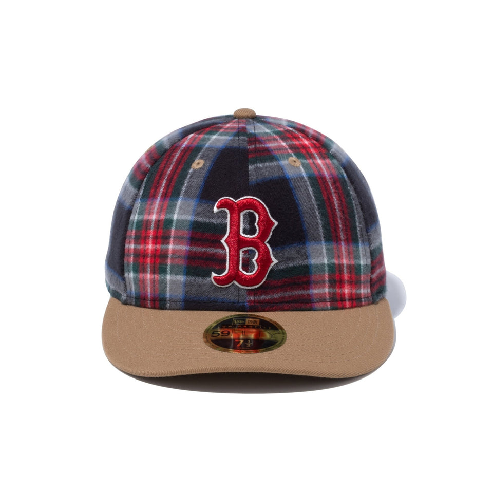 LP 59FIFTY MLB Plaid タータンチェック ボストン・レッドソックス