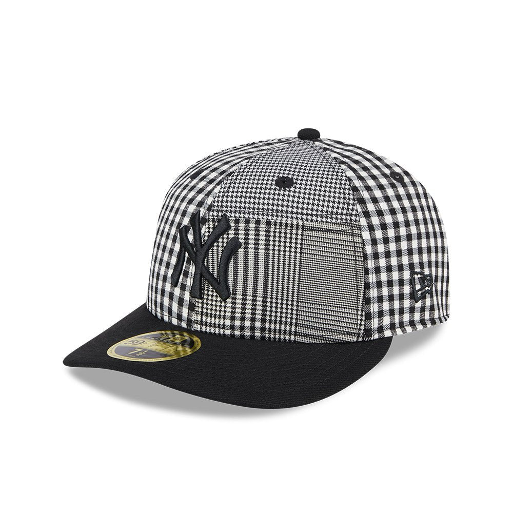 LP 59FIFTY Patch Plaid ニューヨーク・ヤンキース ブラックチェック 