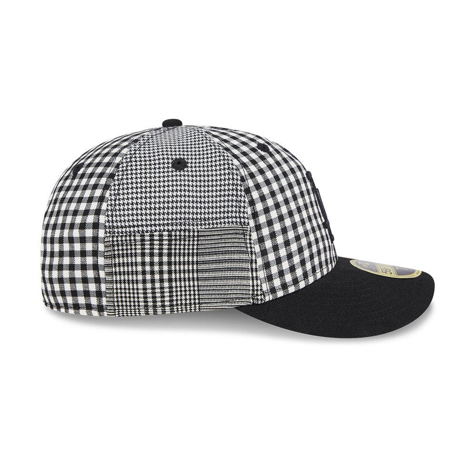 LP 59FIFTY Patch Plaid ロサンゼルス・ドジャース ブラックチェック - 14129360-700 | NEW ERA ニューエラ公式オンラインストア