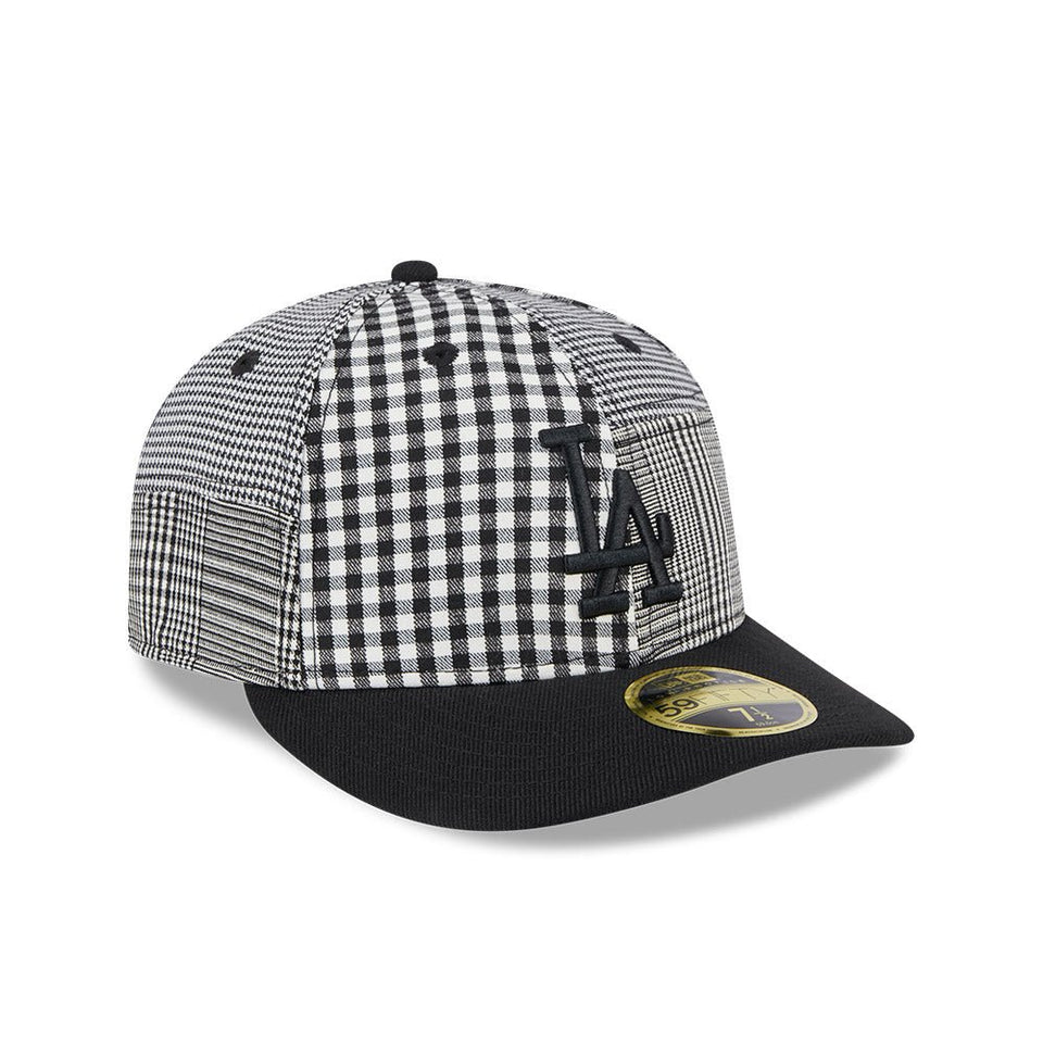 LP 59FIFTY Patch Plaid ロサンゼルス・ドジャース ブラックチェック - 14129360-700 | NEW ERA ニューエラ公式オンラインストア