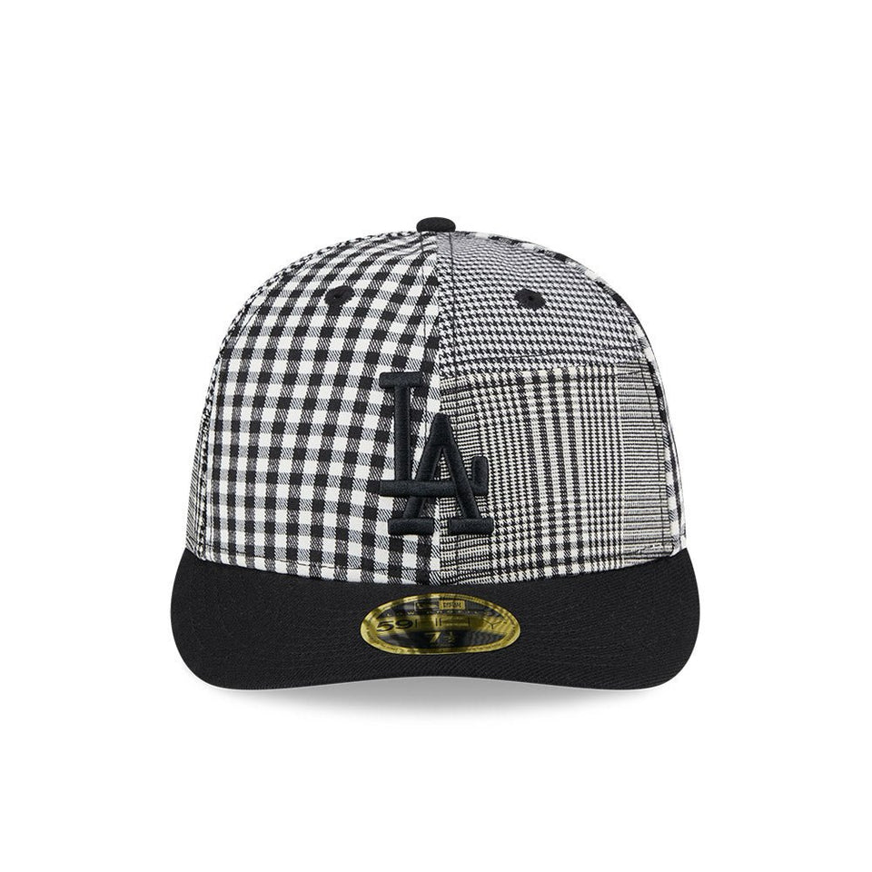 LP 59FIFTY Patch Plaid ロサンゼルス・ドジャース ブラックチェック - 14129360-700 | NEW ERA ニューエラ公式オンラインストア