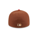 LP 59FIFTY Tiramisu ロサンゼルス・エンゼルス ブラウン スカーレットバイザー - 13748016-700 | NEW ERA ニューエラ公式オンラインストア