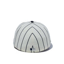 LP59FIFTY MLB 2-Tone ニューヨーク・ヤンキース クロームホワイトネイビーストライプ ネイビーバイザー - 13327779-700 | NEW ERA ニューエラ公式オンラインストア