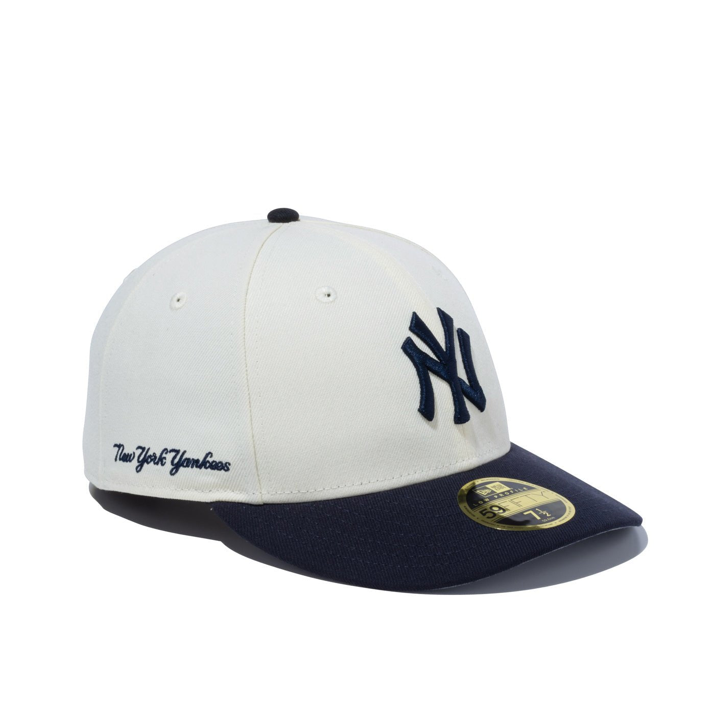 LP59FIFTY MLB 2-Tone ニューヨーク・ヤンキース クロームホワイト ネイビーバイザー ニューエラオンラインストア