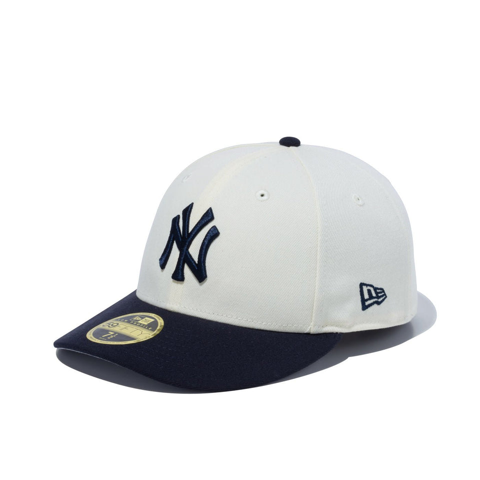 LP59FIFTY MLB 2-Tone ニューヨーク・ヤンキース クロームホワイト