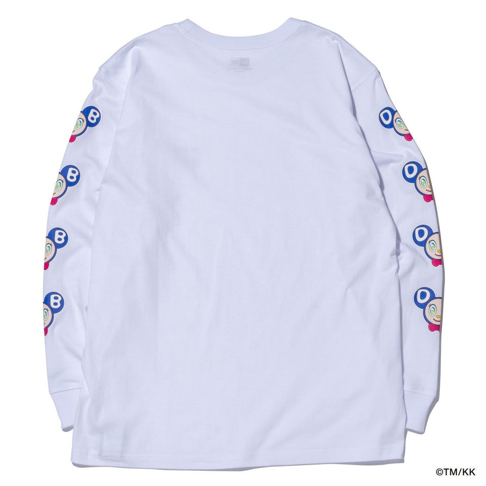 L/S RELAXED FIT COTTON TEE TAKASHI MURAKAMI DOB WHITE | ニューエラ