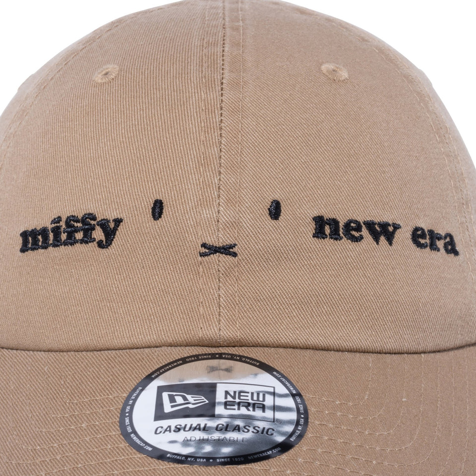 カジュアルクラシック miffy ミッフィー フェイス カーキ - 13327981-OSFM | NEW ERA ニューエラ公式オンラインストア