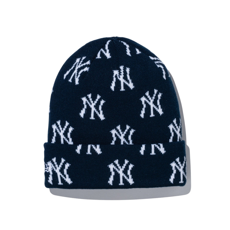 ベーシック カフニット MLB Monogram ニューヨーク・ヤンキース ネイビー