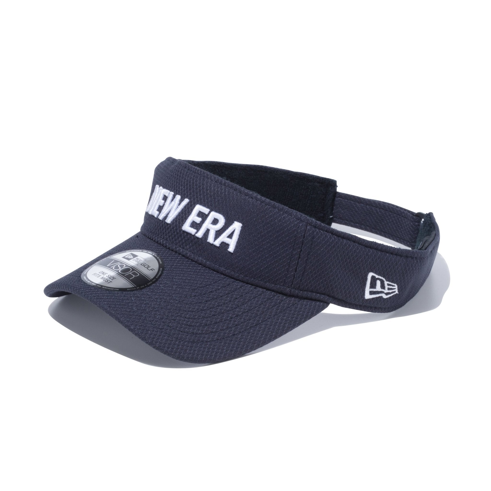 ゴルフ】 サンバイザー ダイアモンドエラ NEW ERA ロゴ ネイビー