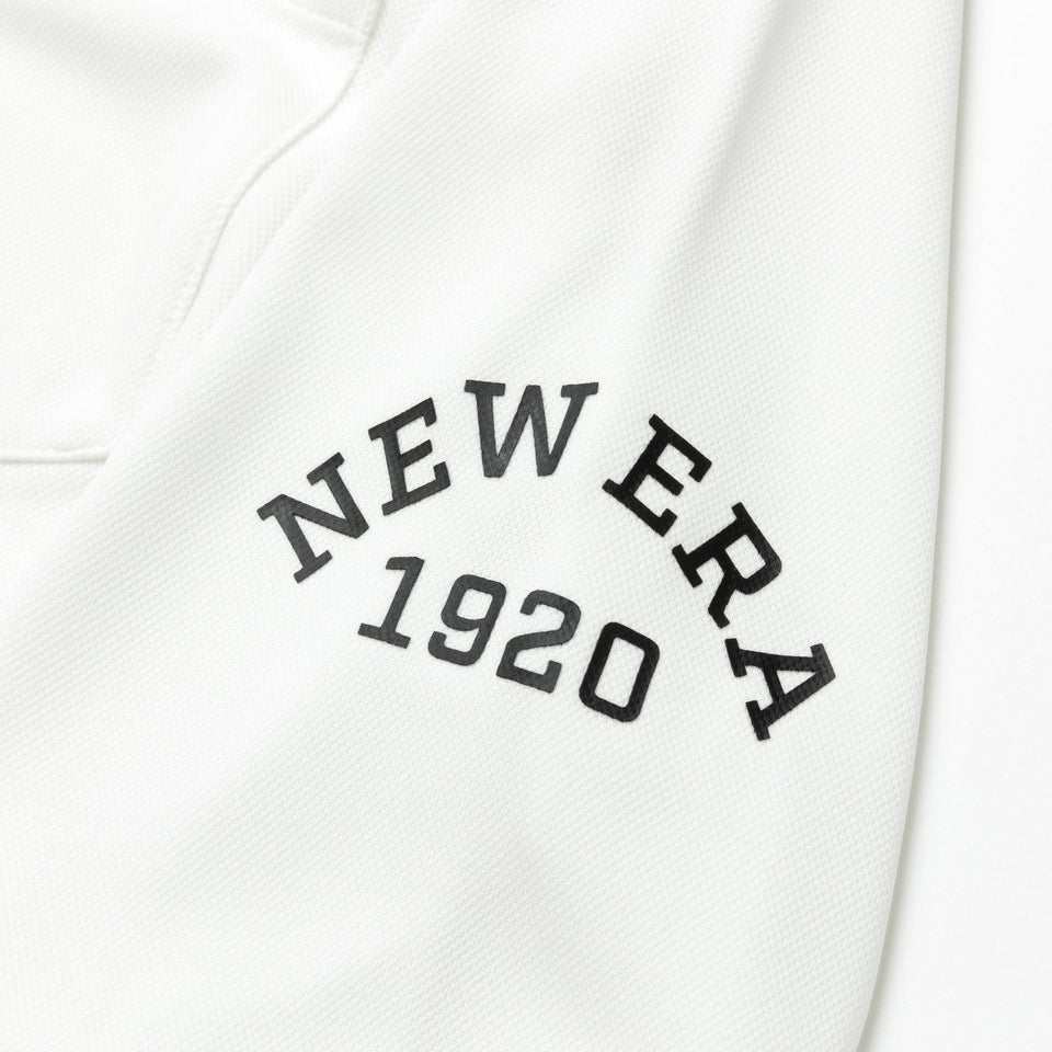 ゴルフ】 長袖 鹿の子 ポロシャツ New Era 1920 オフホワイト 