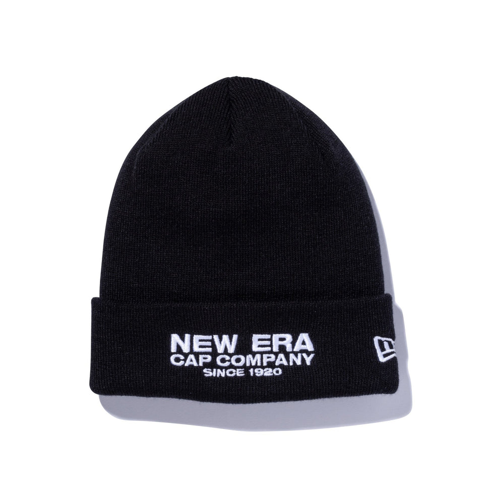 ベーシックカフニット New Era Cap Company Since 1920 ブラック - 12854534-OSFM | NEW ERA ニューエラ公式オンラインストア