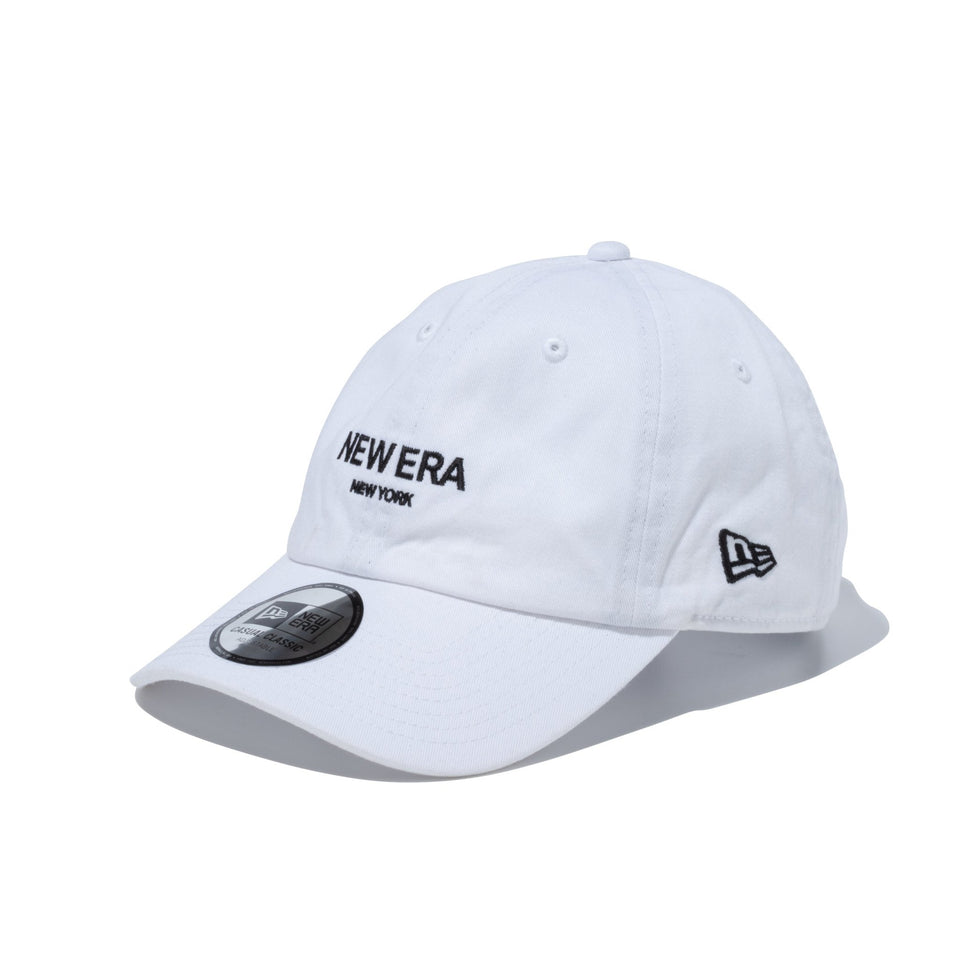 カジュアルクラシック NEW ERA NEW YORK ホワイト - 13059114-OSFM | NEW ERA ニューエラ公式オンラインストア